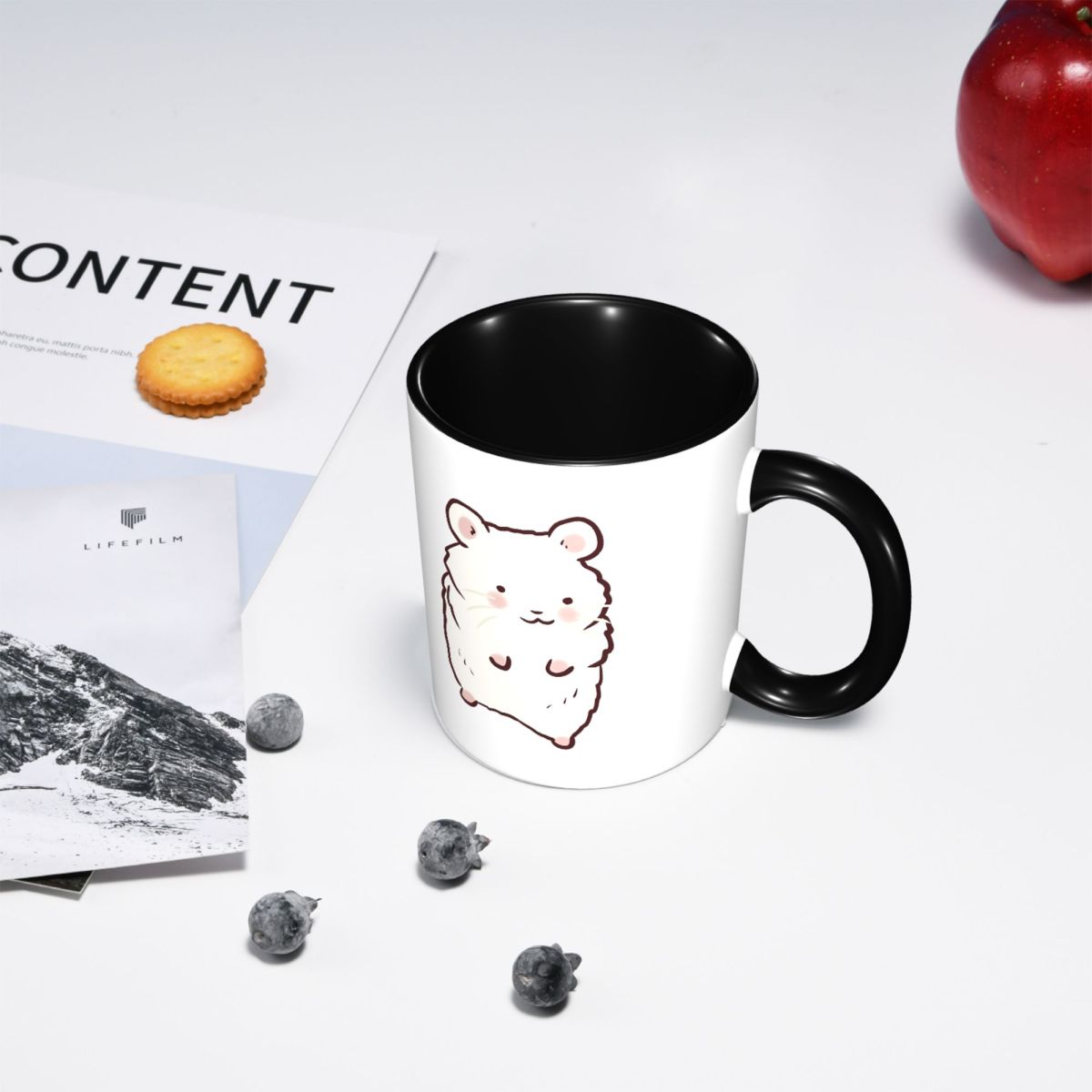 Cute Hamster Drawing Mug Funny - Coffee Tea Drawing 评论和价格