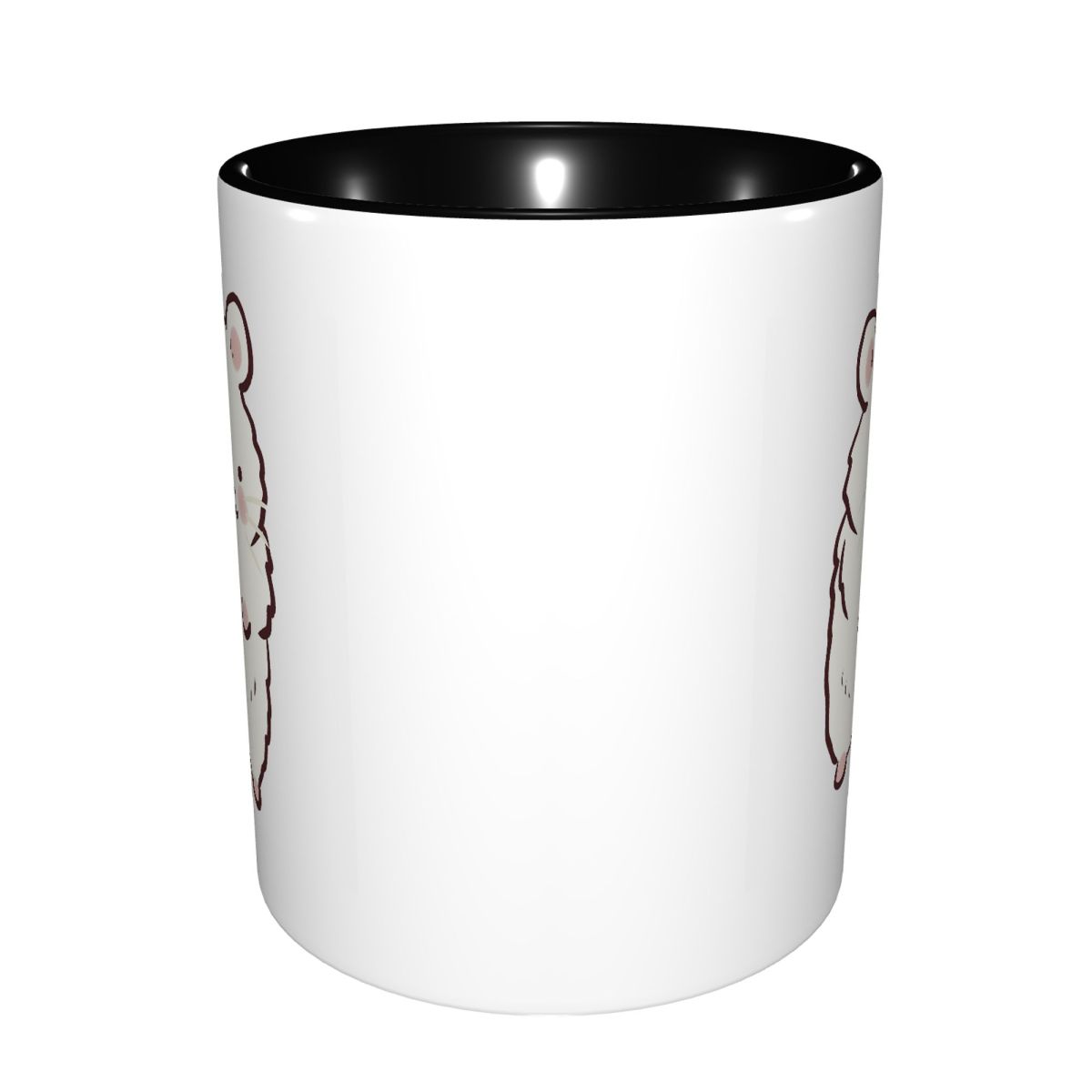 Cute Hamster Drawing Mug Funny - Coffee Tea Drawing 评论和价格
