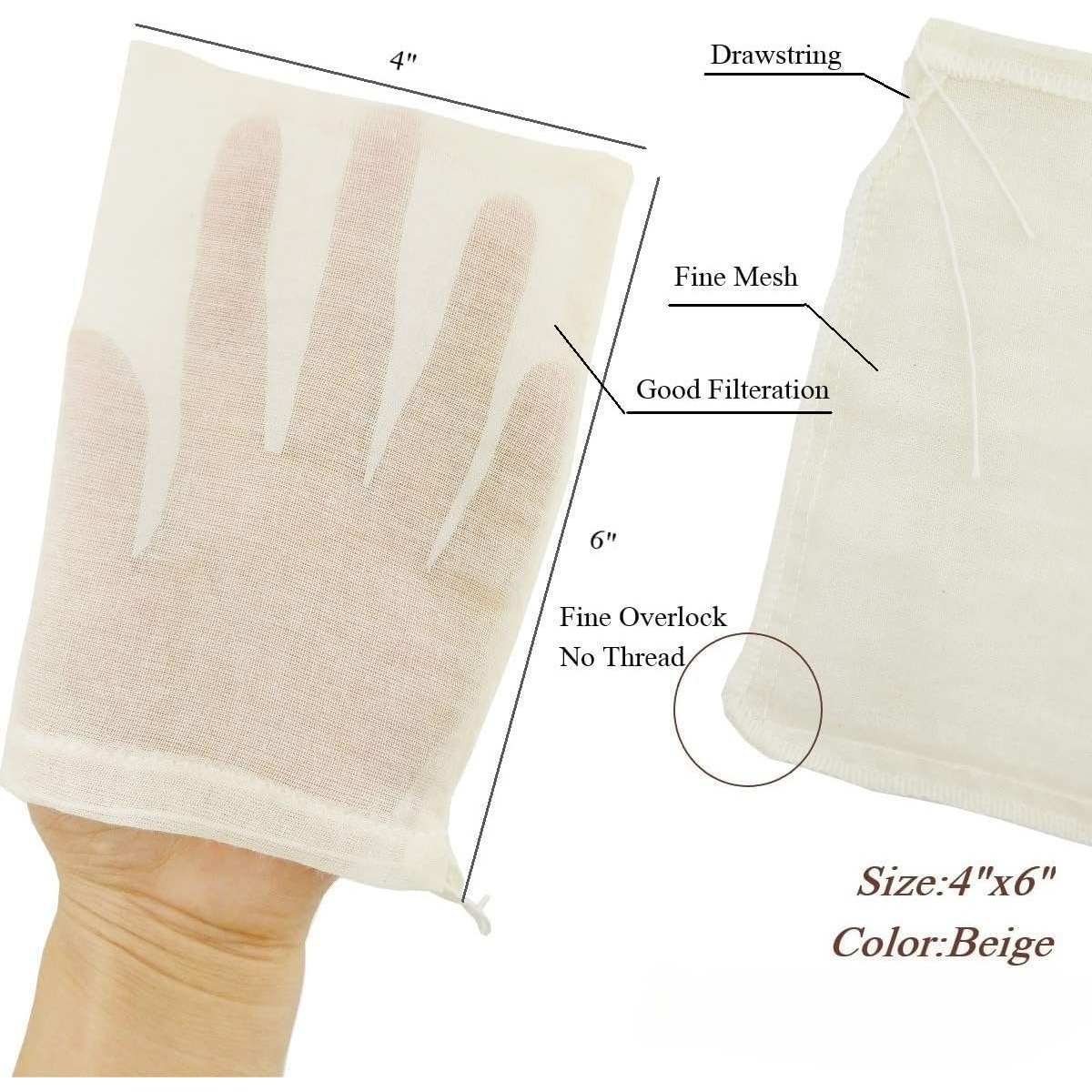 X-Small Reusable Cotton Filter - Coffee Tea And Leaf 评论和价格
