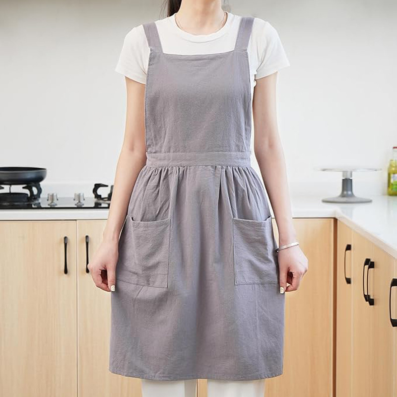 Canvas apron made of cotton su - Coffee Tea Gardens 评论和价格